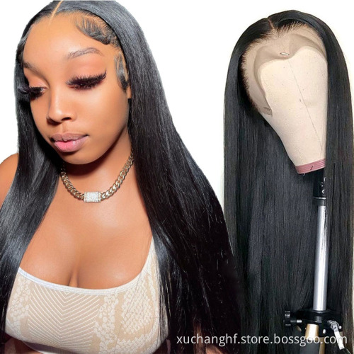 Super Fashionable 13X6 transparent lace front wig,Quality Raw Deep Wave Human Hair Wig,Real Curly Human Hair Lace Front Wig